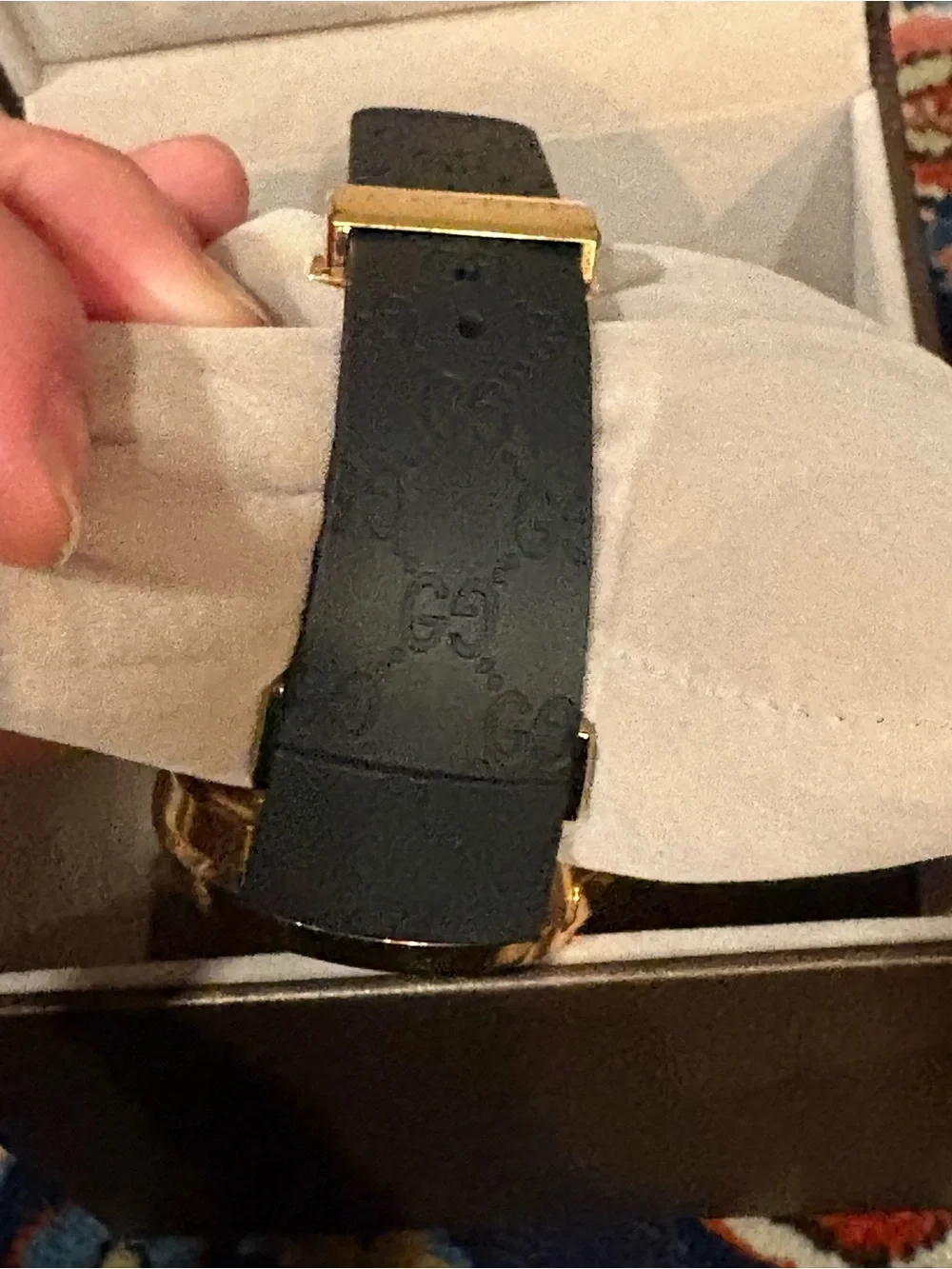 Gucci Black and Gold Men's Special Edition Watch